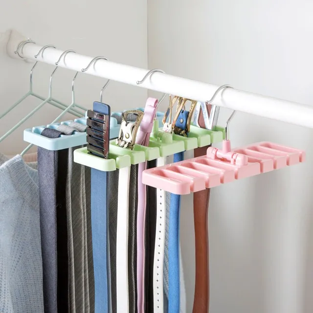 Aliexpress Multifuction Ties Belt Storage Rack Rotating Multifuction Ties Belt Storage Rack Rotating Tie Organizer Hanger Holder Shelf Closet Organization E