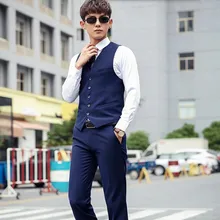 elegant fashion men suits vest slim fit groom tuxedos vest pure color custom made wedding groomsman prom dress vest
