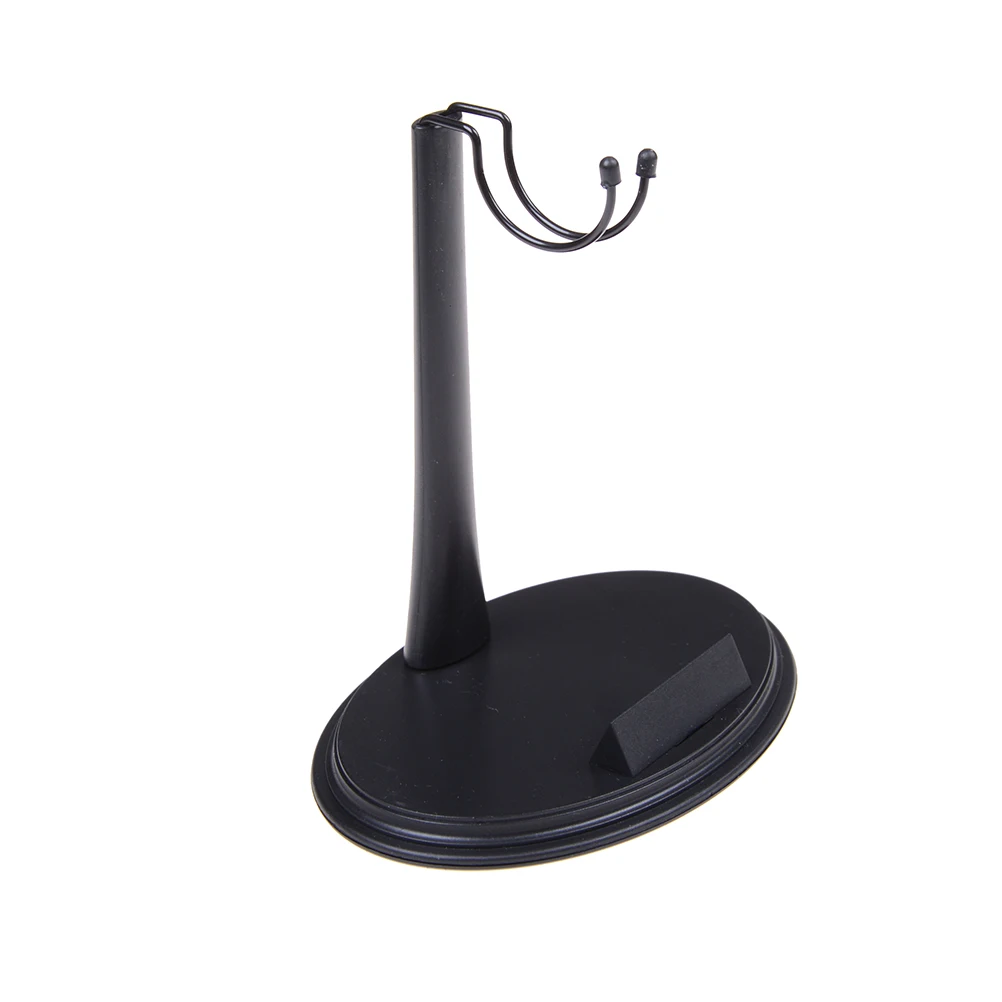 

12 inches Bracket platform Plastic for 1/6 HT action figure toy body model toy Display Stand Black