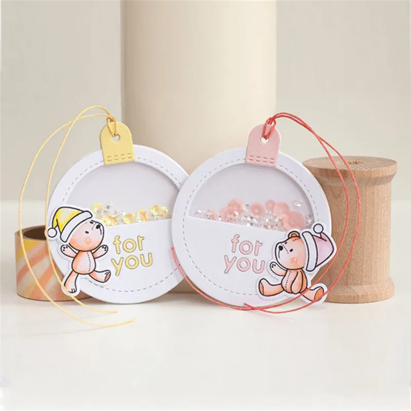 

Eastshape Tag Builder Metal Cutting Dies Frame Border Dies for Scrapbooking Christmas Gift Card Album Making DIY Craft Diecut