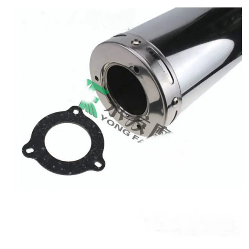 MOKALI de acero inoxidable tubo de escape para honda CB400 CB-1 ZRX ZXR XJR400 VTEC CBR23/29 VFR400 FZR400 echappement moto universel
