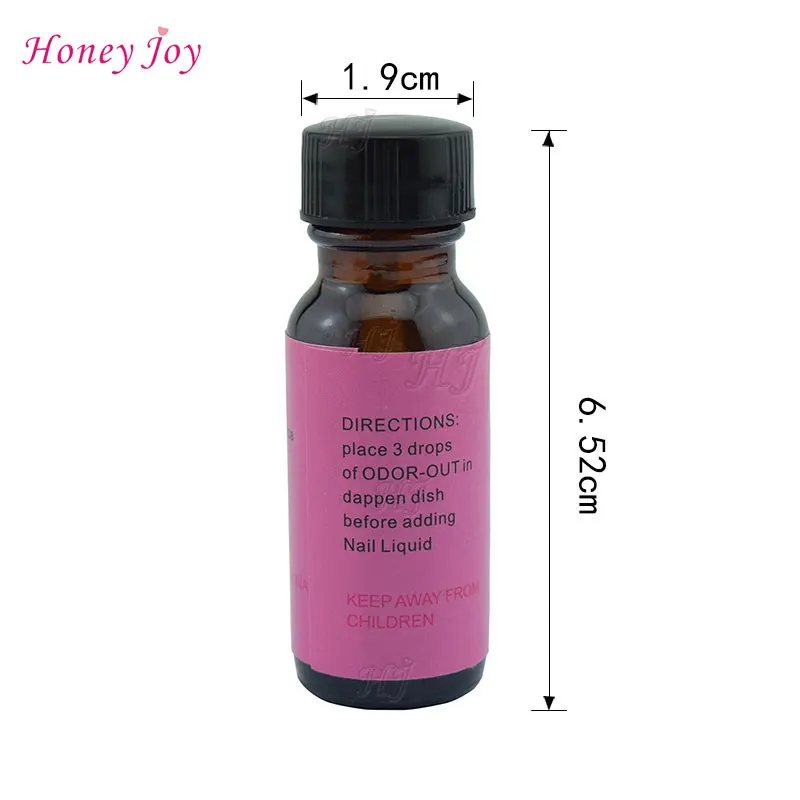 Nail Art Acrylic Liquid ODOR OUT Odor Removal Rose Fragrance Odorizer with Brush Design Nail Art Acrylic Liquid ODOR OUT Odor Removal Rose Fragrance Odorizer with Brush Design