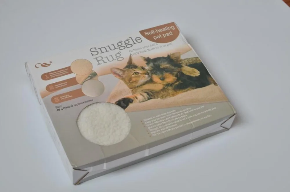 Buy snuggle rug pet pad small self heating small dogs