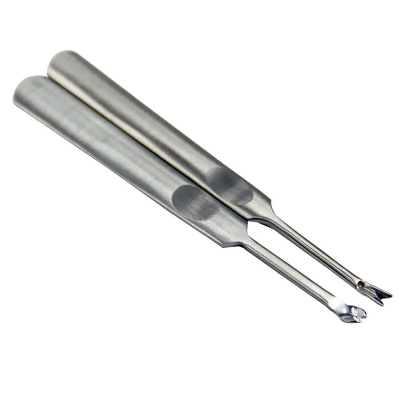 2 шт U V образный строчка Groover Skiving Edge Beveler кожевенное ремесло кожаный набор инструментов