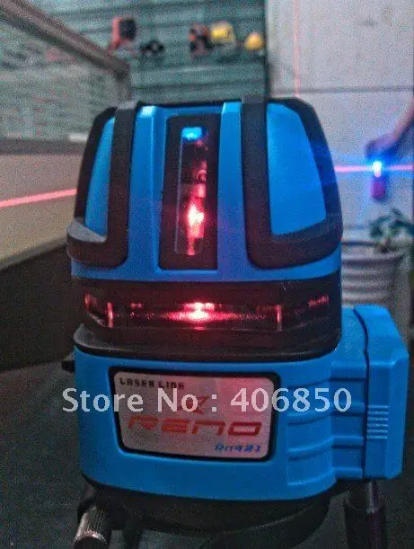 

5-wire marking instrument / laser level (With remote control)