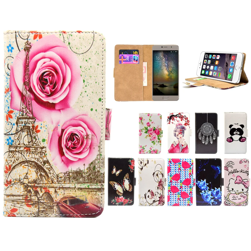 

LIHAIJUN 3C Higt quality Cartoon Flip pu leather Cover For BQ BQ-5201 Space 5202 Space Lite 5203 Vision 5204 Strike Selfie