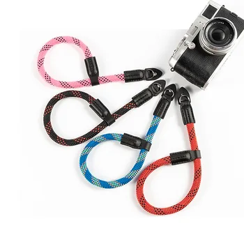 

Climbing rope camera wristband micro single camera hand strap Grip SLR wrist strap for Sony Leica Fuji Digital micro SLR camera