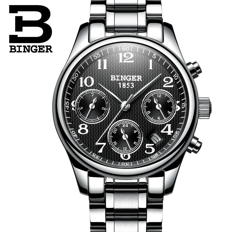 

Switzerland BINGER Women Watches Luxury Brand Japan Quartz Movement Watch Waterproof Relogio Feminino Sapphire Clock B-603W2