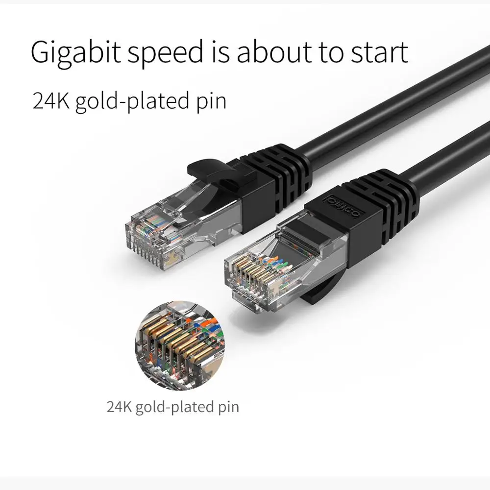Сетевой Ethernet Кабель ORICO CAT6 Lan кабель RJ45 250 МГц 1000 Мбит/с сетевой патч корд для