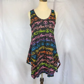 

Sleeveless None Long Print O-neck Regular Sarafan Fashion Casual Pastel Women's Clothings Floral Print Vetements