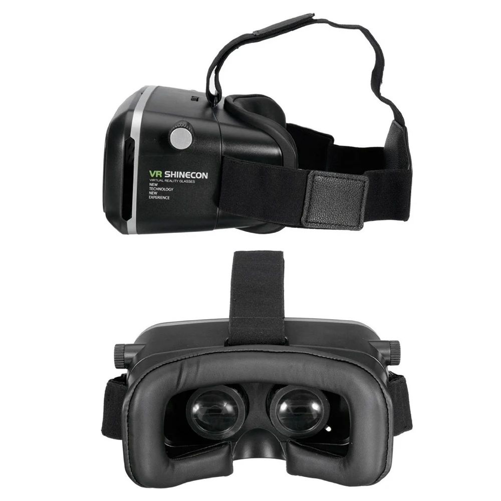 Горячая VR Shinecon Bluetooth Виртуальная реальность 3D очки гарнитура для Iphone samsung VR Bo 4,0-6,0 дюймов телефон Google Cardboard 2,0