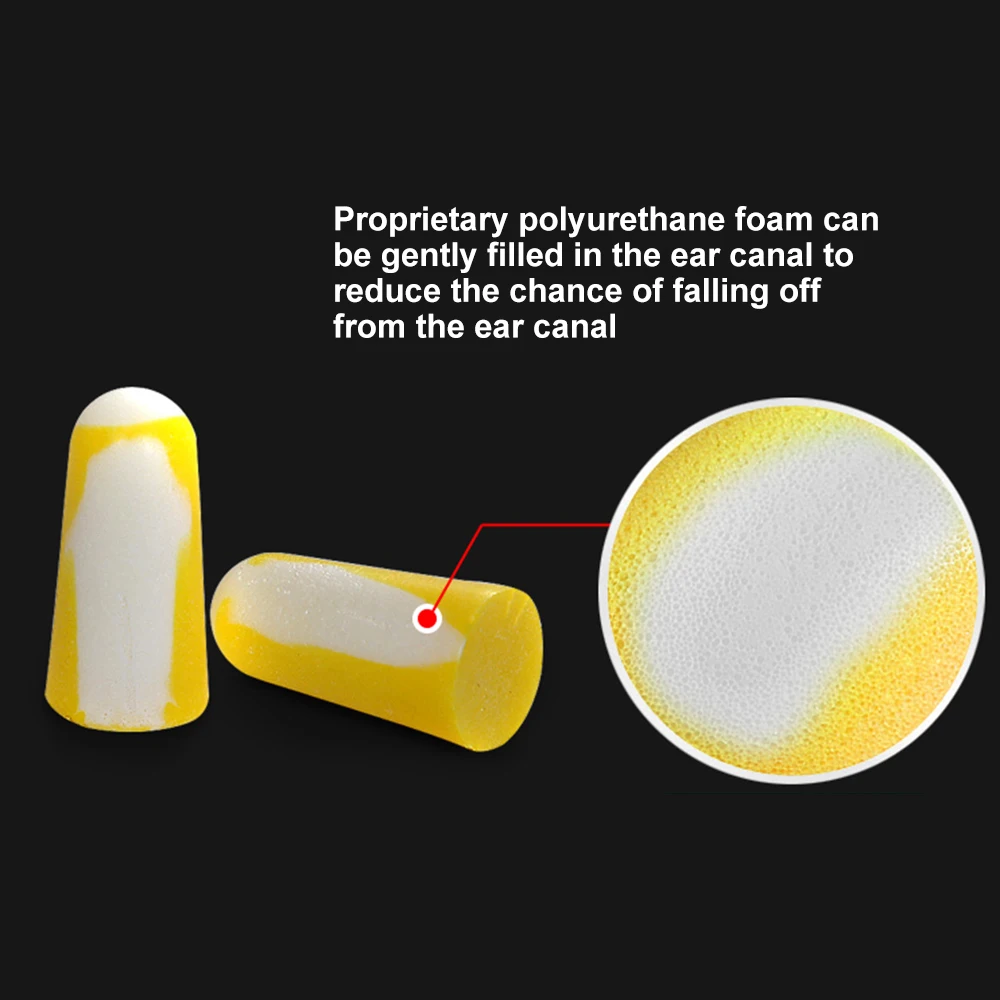 Honeywell 10 пар затычек для ушей Высококачественная пена анти-шум беруши Ушные протекторы звукоизоляционные для сна беруши для работы безопасность Поставки