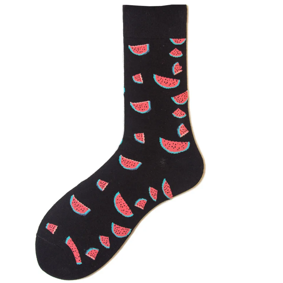 Новое поступление, модные уличные носки для женщин, ананас/грейпфруй/вишня, жаккардовые носки унисекс с фруктами, Calcetines, женские/мужские носки