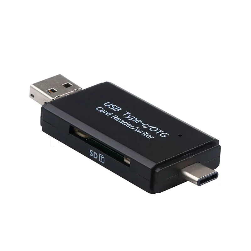 Kebidumei Универсальный 3 в 1 OTG TF/SD карта флэш накопитель высокоскоростной USB Для