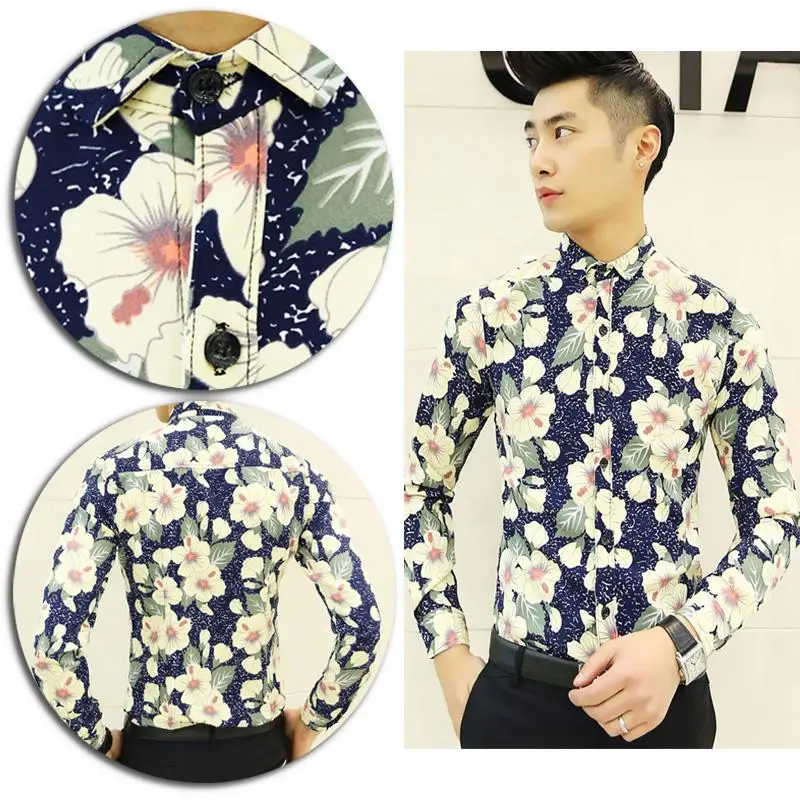 mens tropical dress shirts