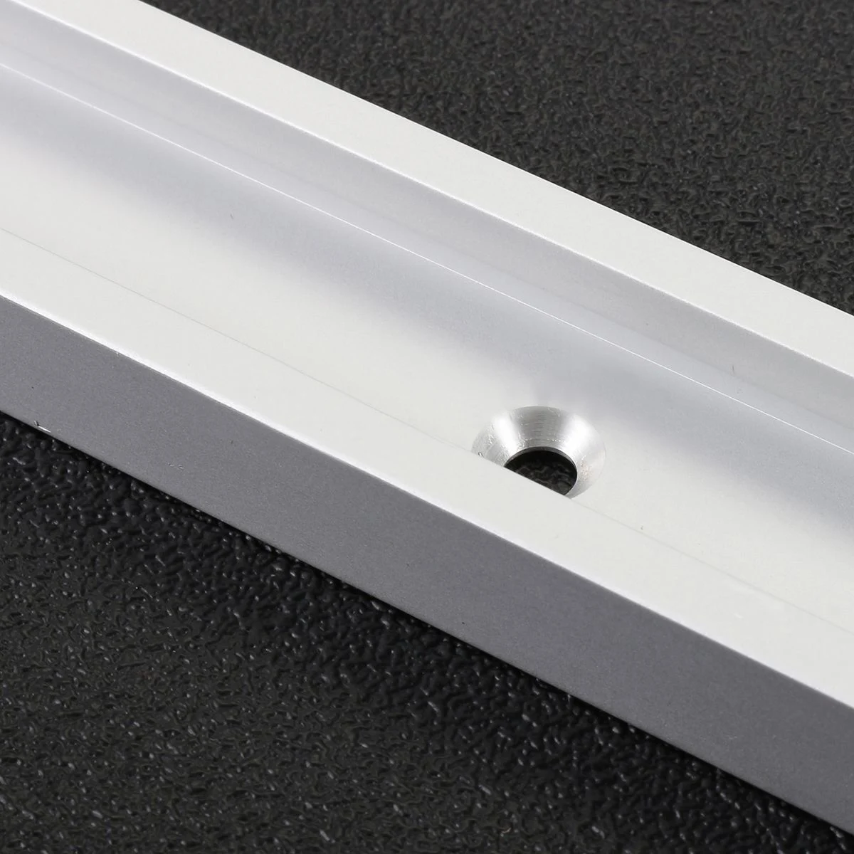 1pc New Mayitr T Track Aluminum Alloy Durable T- Slot Miter Track Jig Fixture for Router Table Saw Woodworking Tool 600mm