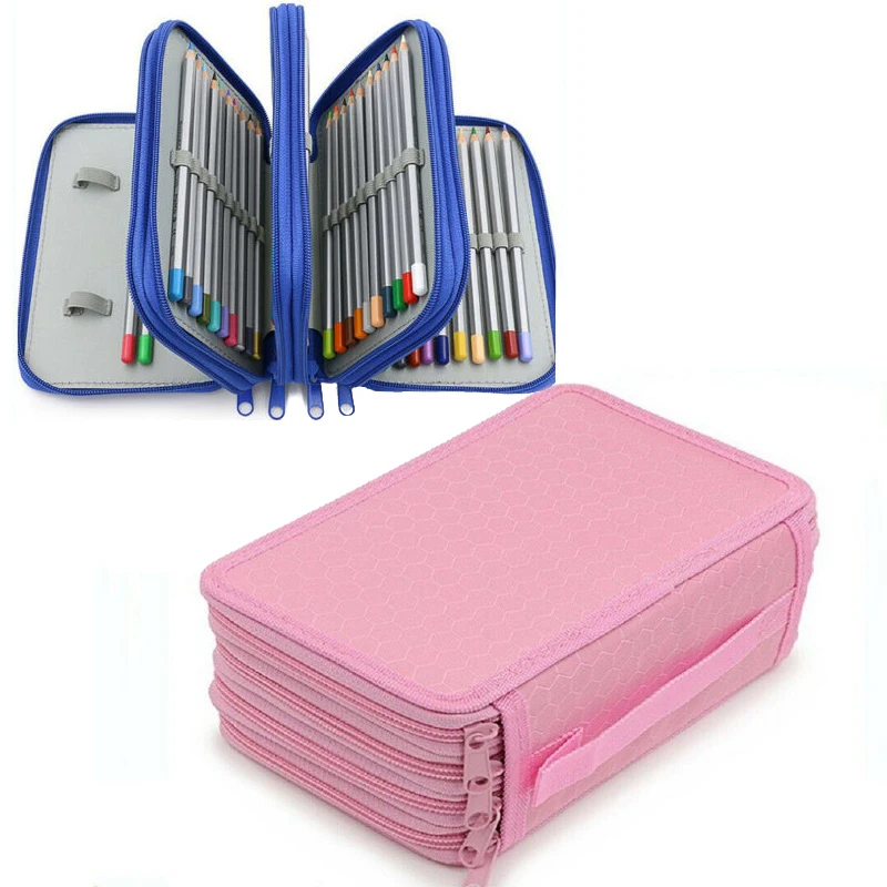 

2019 Brand Oxford School Pencil Case Kawaii Pencilcase Large Pen Bag Box Multi Kids Multi Stationery Pouch Makeup Storage Bag