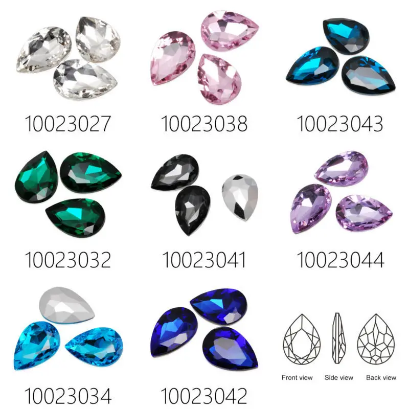 

30x20mm Teardrop Cushion Cut Foiled Crystal Fancy Stone,4327,Cushion Cut Gem,Crystal Faceted Stone,sold 10pcs/pkg-100230