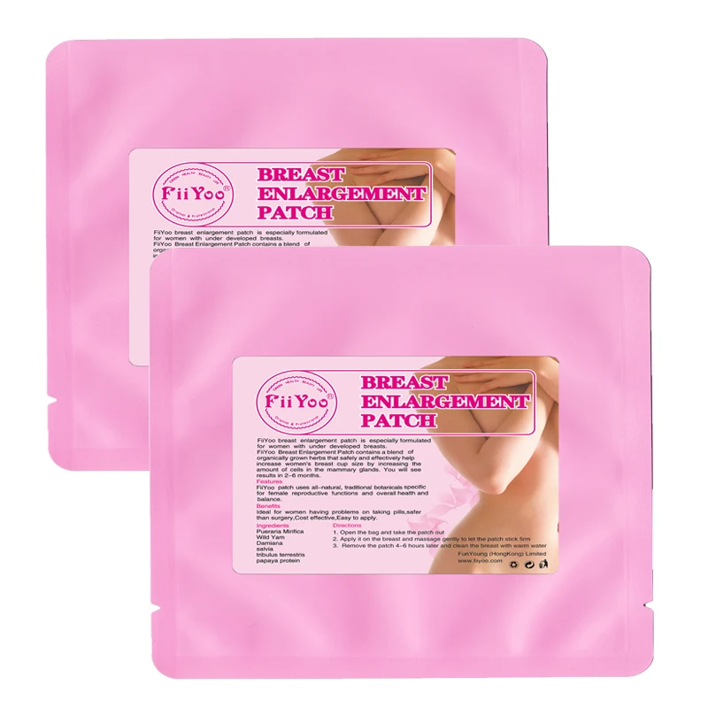 

4 pcs/bag, 100% Natural Herbal Effect Female Breast Enlargement cream pump pills patch
