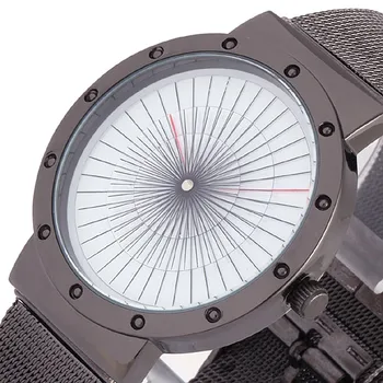 

Luxury Army Watches Men Stylish Radiation Dial Design Top Brand ASJ Unisex Steel Quartz Watch Women Fashion Military Clock Case