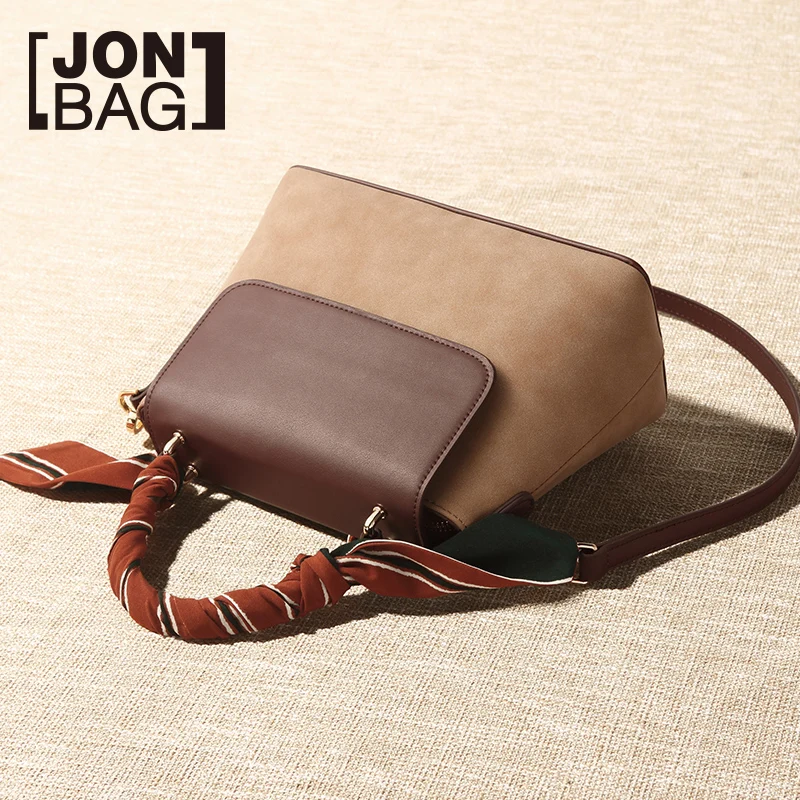

JONBAG autumn retro small bag new tidal Korean version of a portable single shoulder oblique chic sand Kelly bag