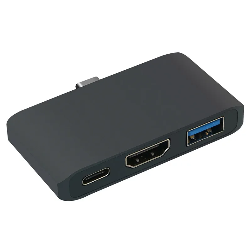 Mosible USB C концентратор к HDMI для Dex samsung Phone Zend Переключатель концентратор USB 3,0 с адаптером питания для Macbook Pro/Air type-C док-станция