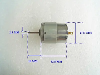365 DC 24V Printer Machine 8000RPM Geared Motor miniature | Обустройство дома