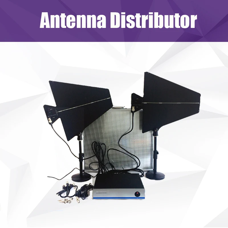 

Professional Microphone antenna amplifier for Wireless microphone system distributor two channel MIC amplifier