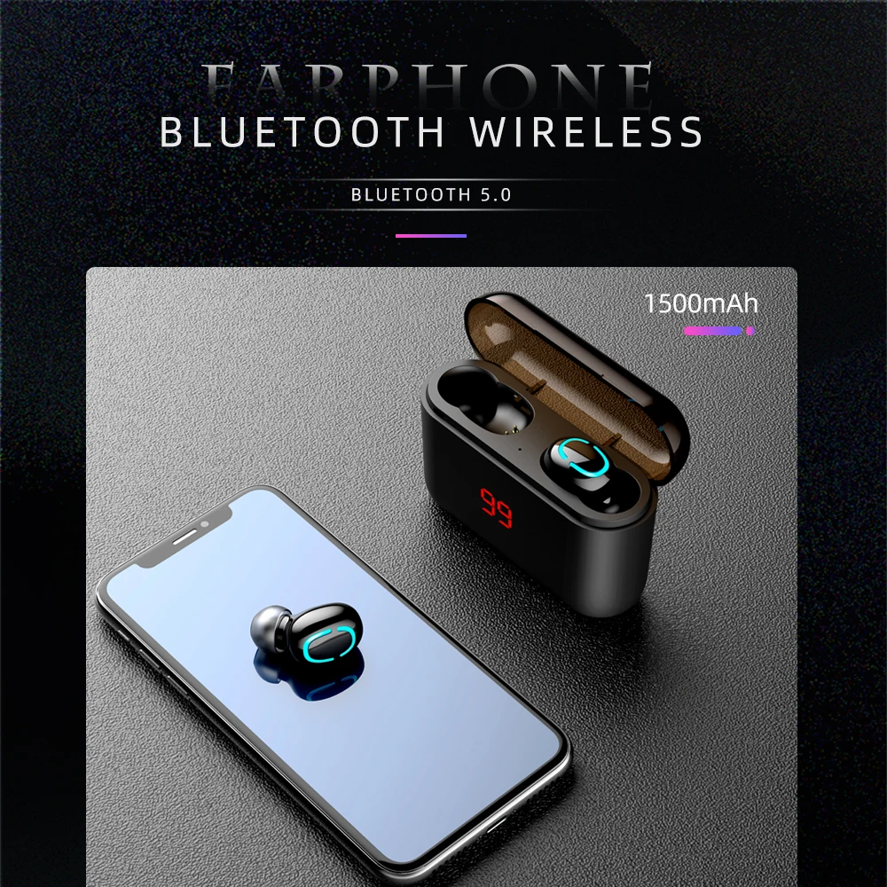 Мини наушники Bluetooth наушники беспроводные в ухо бутоны Новый Q32 PK HBQ Hands free гарнитура для Android телефон tws Работает стерео микрофон