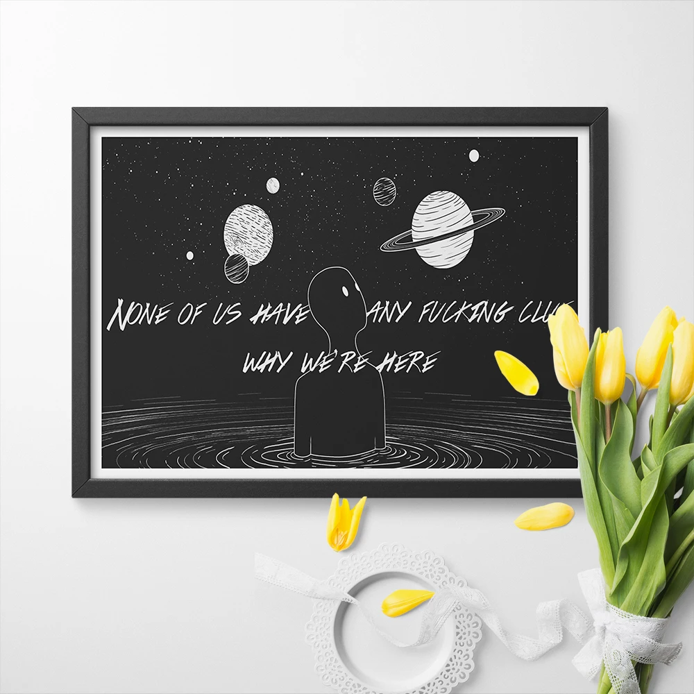 

Art Print The Art Of Humility Why We Are Here Poster And Print Modern Wall Art Canvas Painting Home Decor No Frame Living Room