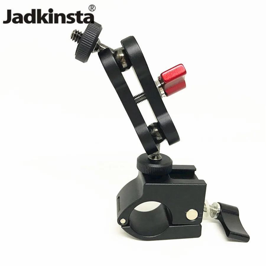 

For Zhiyun Crane 2 Plus Crane V2 22mm Rods Clamp Mount Holder Tripod Head Magic Ballhead with Two 1/4 Threads 360 Degree Rotate