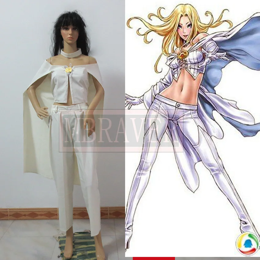 X-Men Emma Grace Frost Cosplay Costume White Queen Cosplay Costume