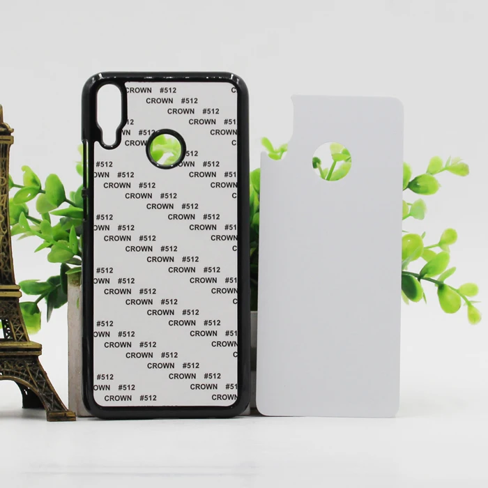 

Wtsfwf DIY 2D Sublimation hard PC Blank Case for Huawei Y9 2019 With Aluminum Inserts 10pcs/lot
