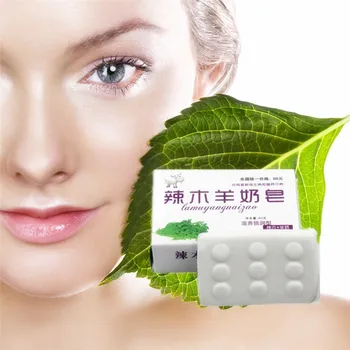 

100% Effective anti oxidant anti aging anti wrinkle whitening brightening hydrating moisturizing Goat milk andmade soap 40g