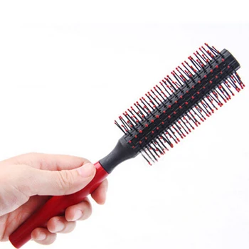 

1PCS Protective Curly Hair Comb Radial Round Brush Bristle Anti-static Hairdressing For Salon Home