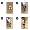 Livraison Gratuite 4 pcs/ensemble Vis Extracteur percer facile à Enlever la Vis cassé Speedout Ensemble ► Photo 3/4