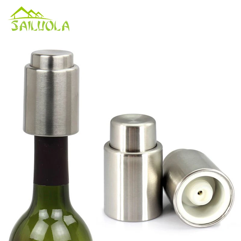 1 шт. пробка для бутылок вина из нержавеющей стали|bar tools|stainless steel wine stopperwine stopper |