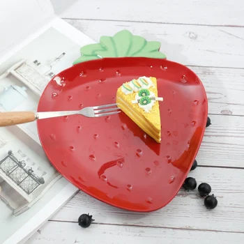 

Cute Fruit Shape Salad Bowl And Dishes Vegetable Fruit Dish Kitchen Dessert Snack Small Plate Cratoon Tableware