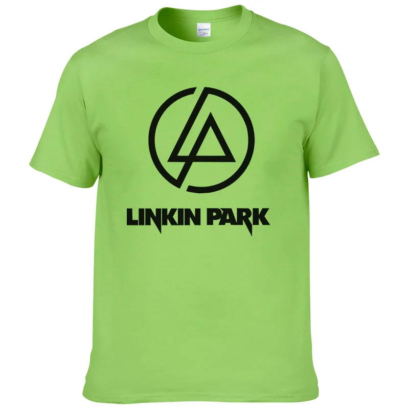 Lincoln Linkin Park Rock Printed Men's T Shirt T Shirt For Men 2017 Short Sleeve Cotton Casual