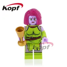Única Venda Super Heróis Piscar Mar-Vell Walter Kovacs Supergirl Mulher Maravilha Bonecas Modelo Building Blocks Brinquedos para crianças PG368