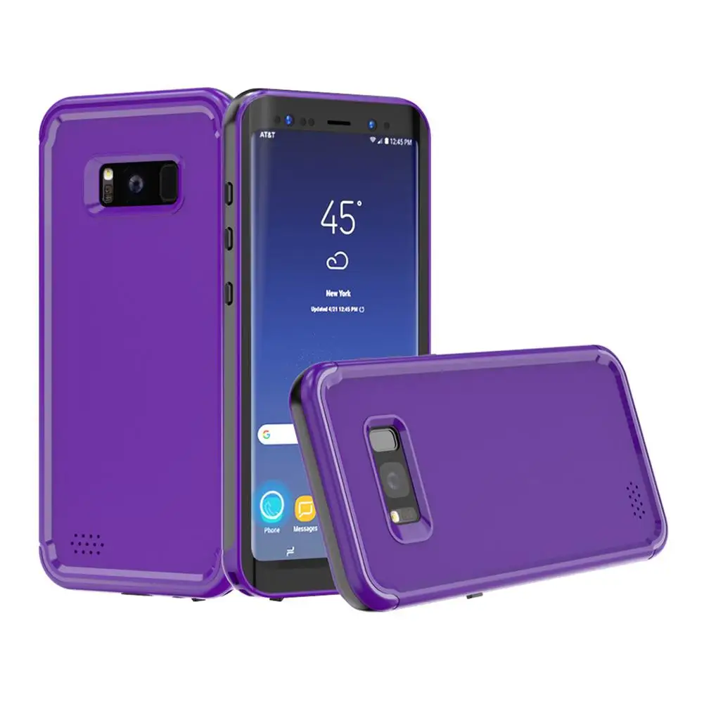 Водонепроницаемый чехол для телефона с изогнутым экраном Ультратонкий Samsung S8