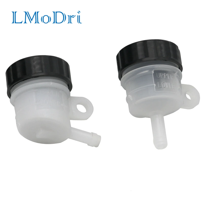 Lmodri Motorcycle Refit Foot Rear Brake Master Cylinder Tank Oil Cup