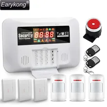 2017 Wireless font b Home b font Burglar GSM Alarm System font b Security b font
