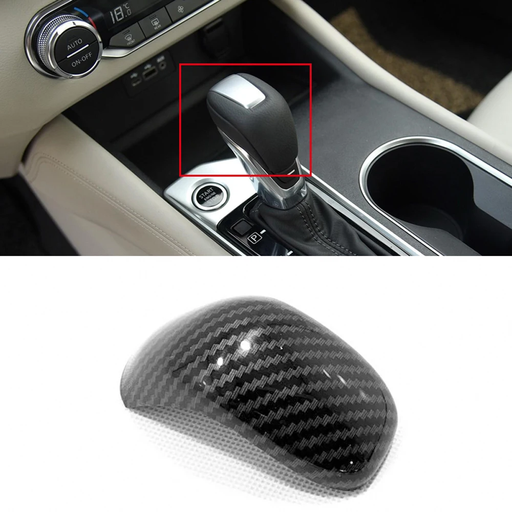 

For Nissan Altima 2019 Interior Gear Shift Knob Sticker Cover Car Styling Accessories