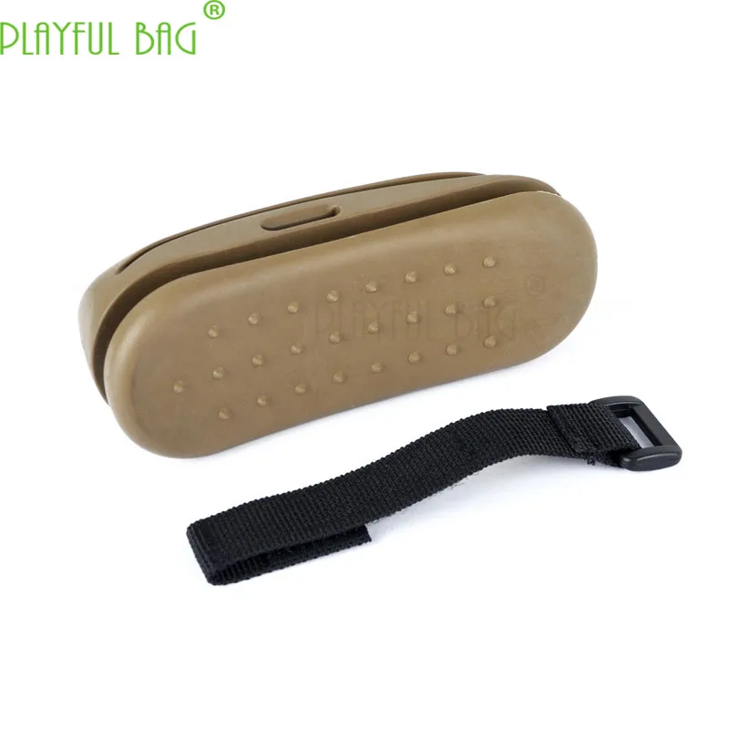 Для активного отдыха CS Jinming задний кронштейн амортизатор резиновый коврик для игрушечного водяного пулевого пистолета AK плечевой держатель резиновый коврик KJ42 - Цвет: sand