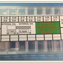 Запчасти для часов удлинитель ассортимент 45/90 шт