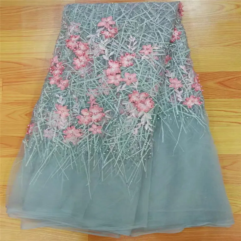 

Sewing Accessories Sequin Fabric Best Selling Swiss Lace African Fabric Embroidered Nigerian French 2017 High Quality Tulle