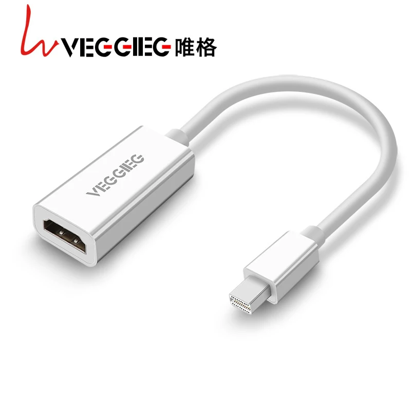 

Mini dp to HDMI Adapter for television projector connection external display video lightning transmission converter 1080P