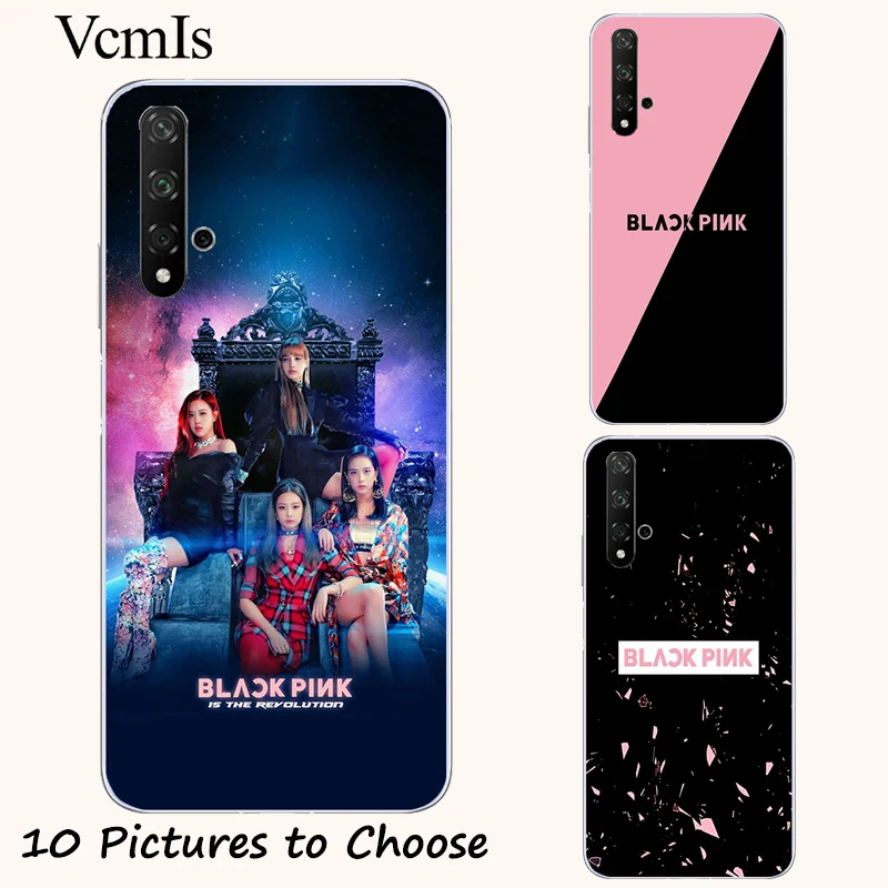 

BLACKPINK k-pop soft silicone Painting Case For Huawei Honor Play 9X 7X 8S 9i 10i 20i 20 Nova 5i 5 Lite Pro Phone Printed Cover