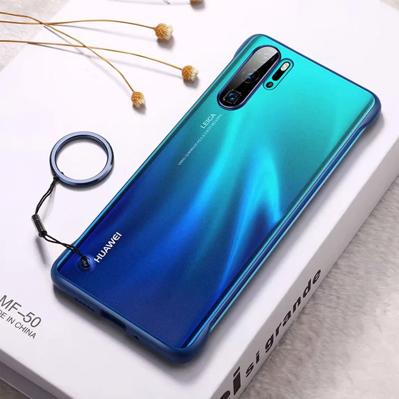 Жесткий чехол из поликарбоната для huawei P30 P30Pro, прозрачный чехол, защита от падений, противоударный чехол для huawei mate 20 Pro 10 Pro 20X, чехол